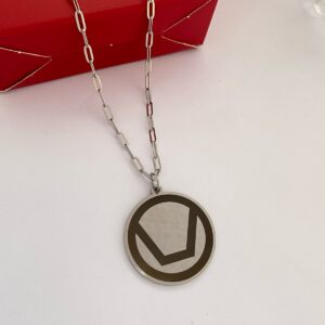 Corrente masculina balanço em aço inoxidável