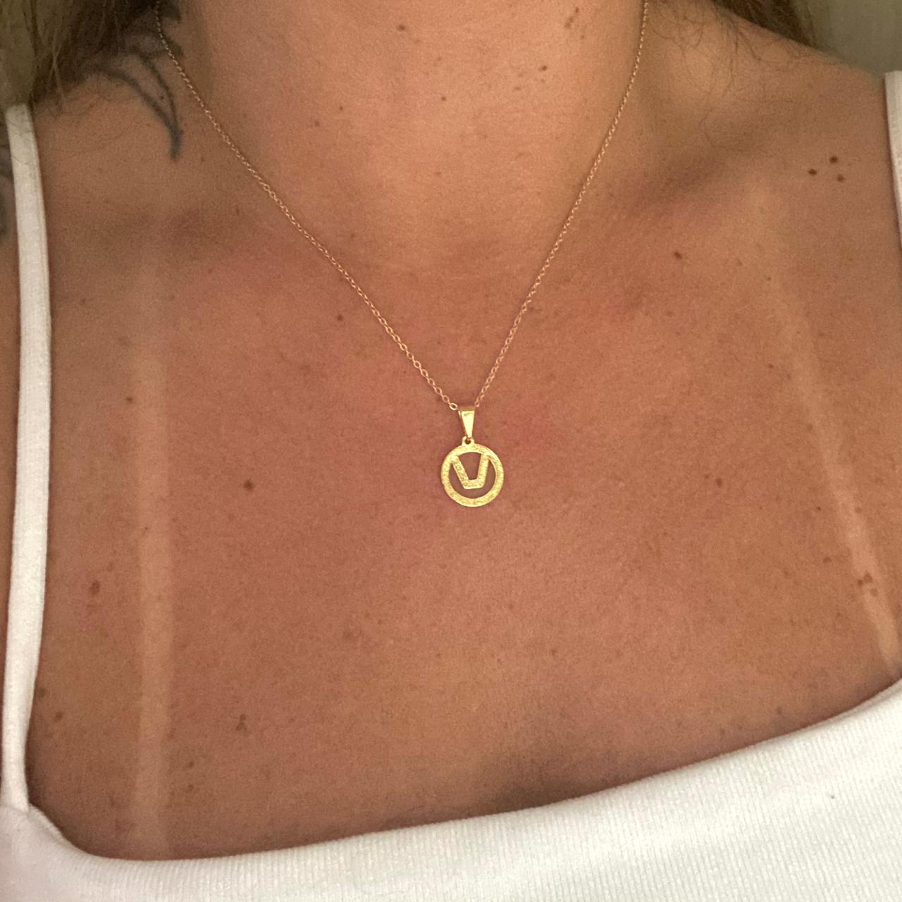 Colar balanço P no banho em ouro e prata - Imagem 4