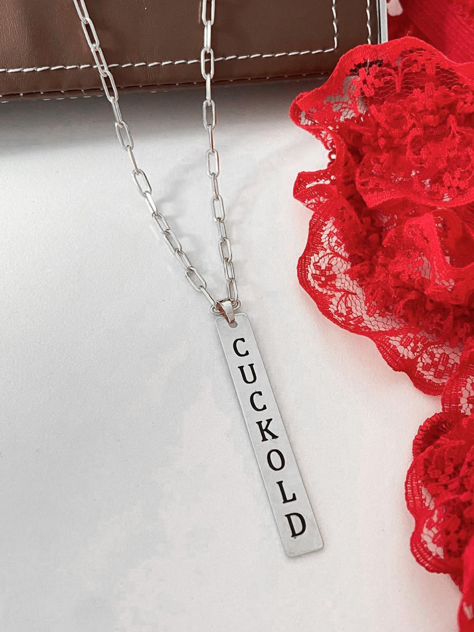 Corrente Masculina Cuckold no banho em ouro ou prata - Imagem 2