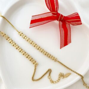 Pulseira Coroa no banho em ouro ou prata