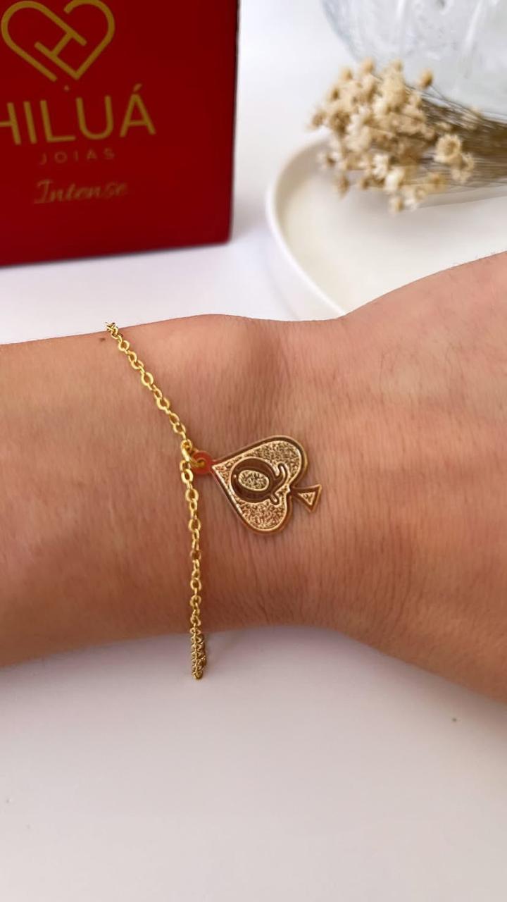 Pulseira Dama de Espadas no banho em ouro ou prata - Imagem 4