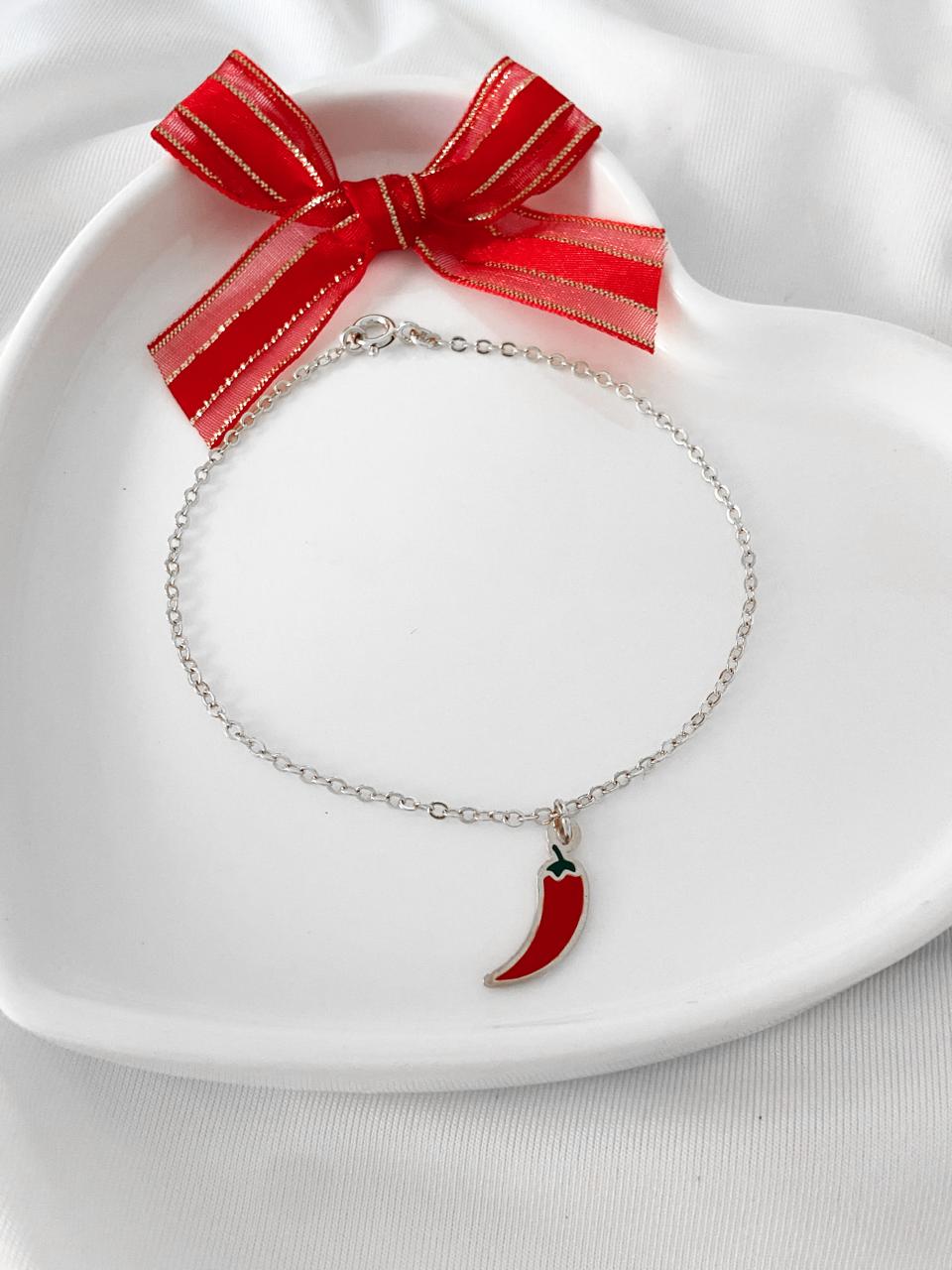 Pulseira Pimentinha no banho em ouro ou prata - Imagem 2