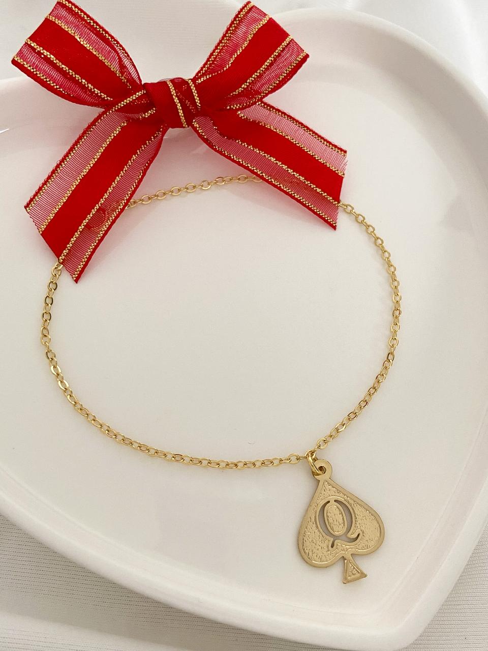 Pulseira Dama de Espadas no banho em ouro ou prata - Imagem 2